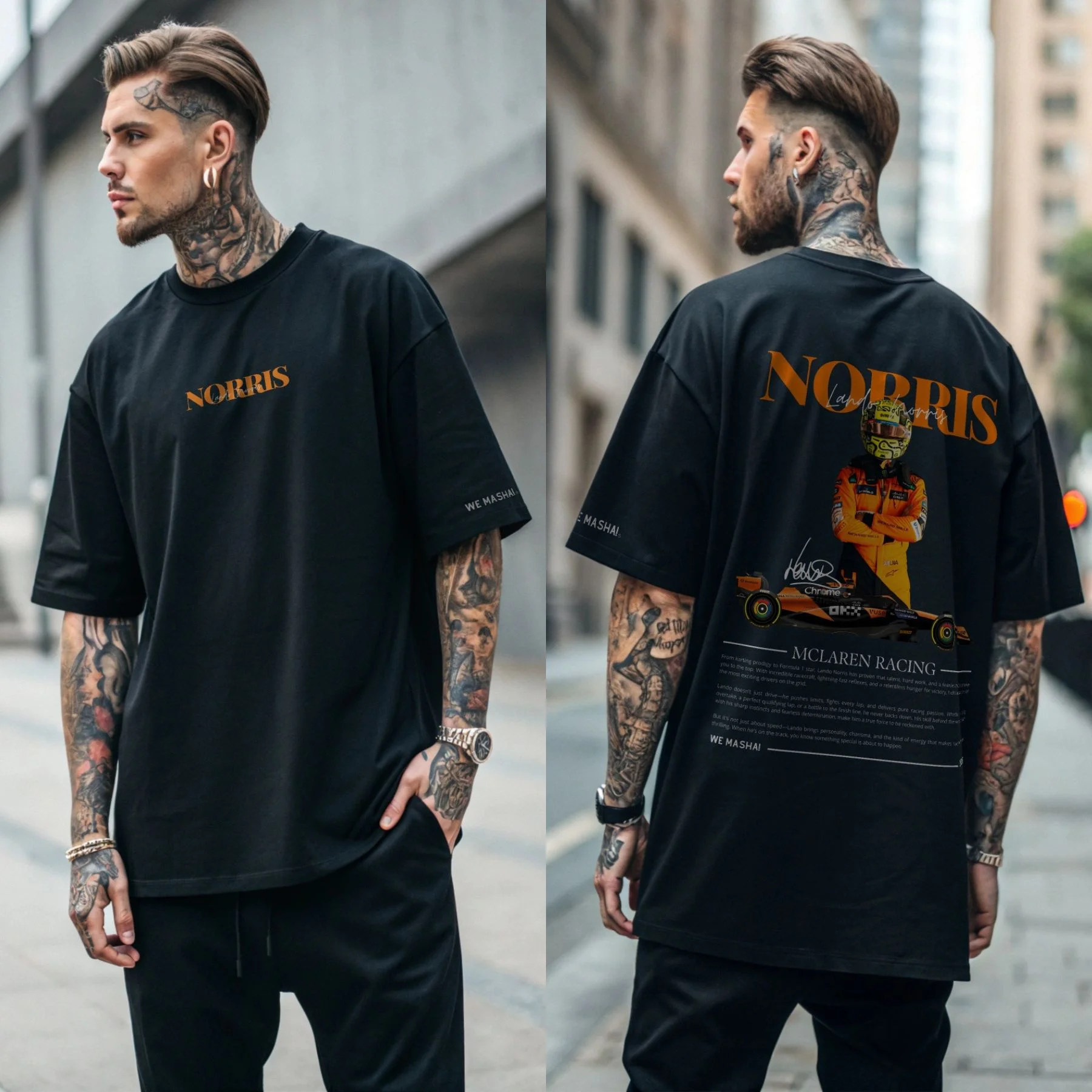 Lando Norris F1 2025 hover