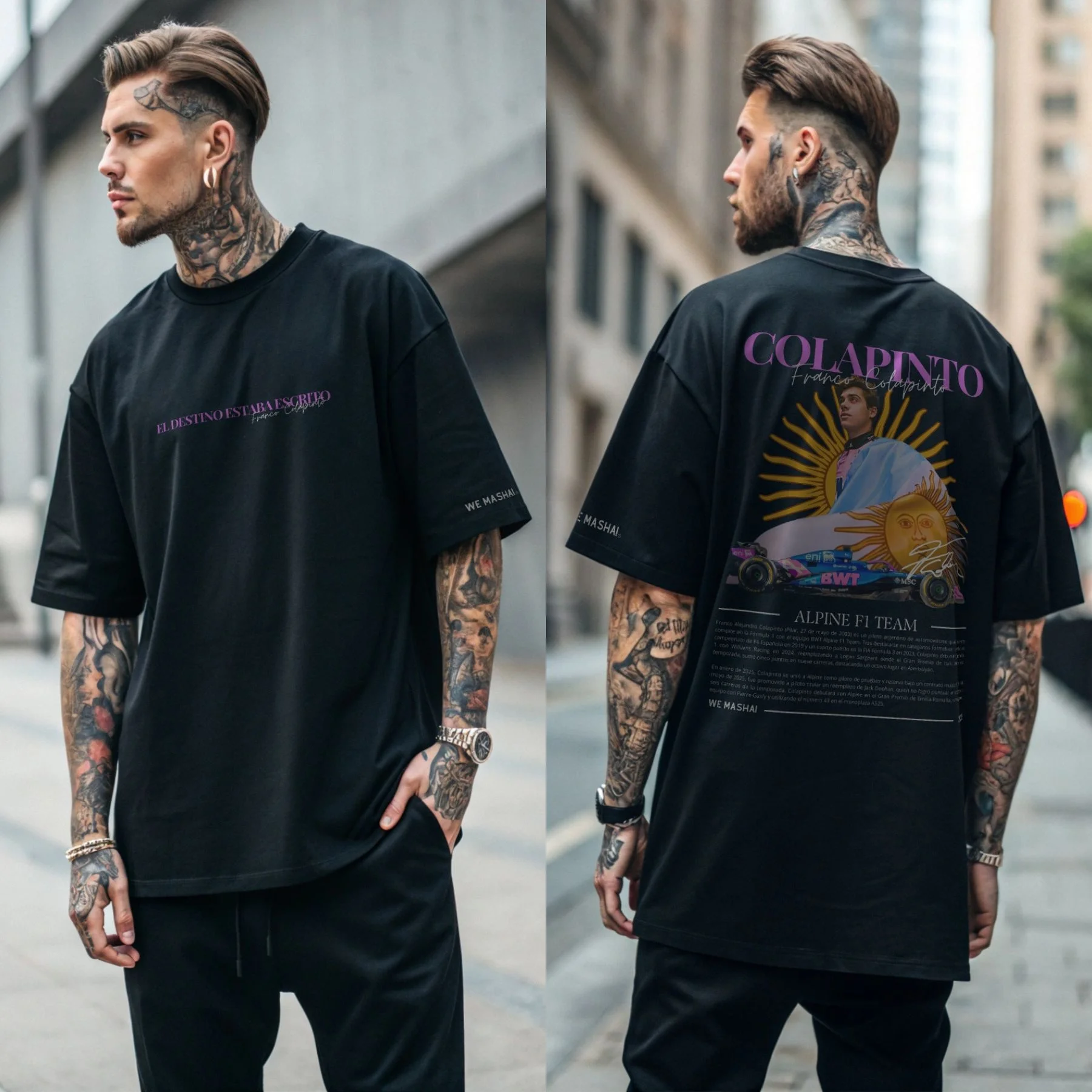 Colapinto Alpine M4 hover